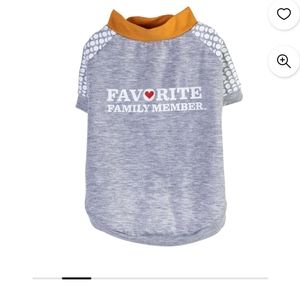 Grey sport Tshirt for dog